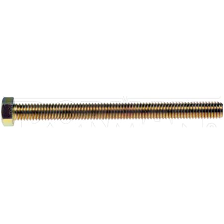 Dorman Grade 5, 7/16"-14 Hex Head Cap Screw, Zinc Yellow Steel, 5 in L 960-850